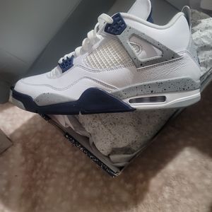 Air Jordan 4 Retro size 12 Navy Blues
